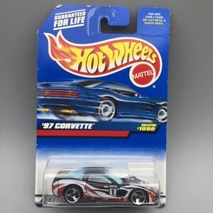 Hot Wheels 1997‎ '97 Chevrolet Chevy Corvette Car Diecast 1/64 Scale #1090